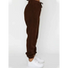 Women's new corduroy solid color round neck pullover long sleeve pants Nexellus
