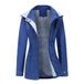 Women's removable hood zipper closure windbreaker Nexellus
