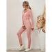 Women's sloid color hoodie & pants lounge set Nexellus
